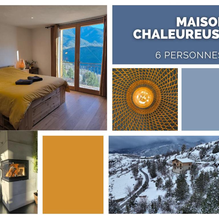 Très belle maison spacieuse et lumineuse, vue sur la station de Risoul et de Vars - Eygliers - Chalet 2 Chambres - 76