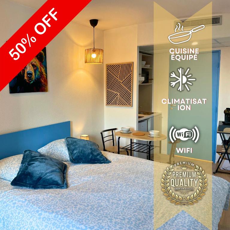 Tanière Bleue - OFFER - Clim - Wifi - Apartment mit 1 Schlafzimmer - 1