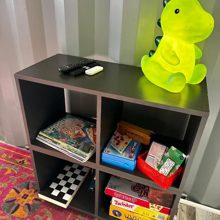 Séjour insolite dans un Container aménagé à Berck avec Borne d'arcade et Babyfoot - Familienstudio - 25