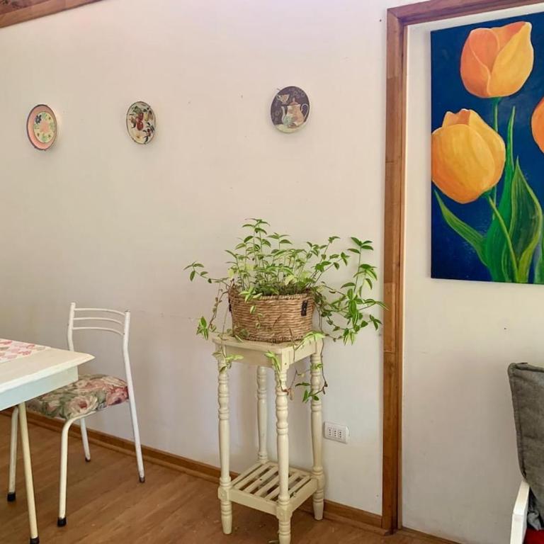 Cabaña con Patio y Árboles - One-Bedroom House - 11