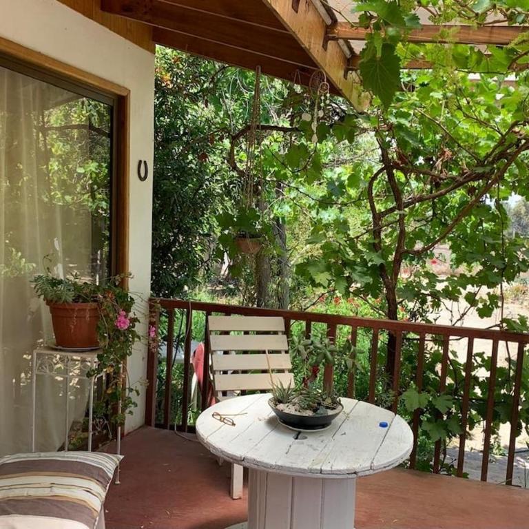 Cabaña con Patio y Árboles - One-Bedroom House - 16