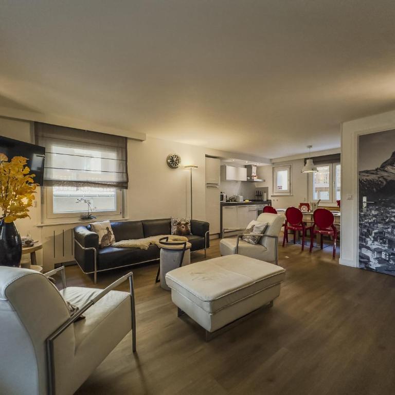 Central & Elegant Apartments,partially with Fireplace, by Zermatt Rental - Apartment mit 3 Schlafzimmern (8 Erwachsene) - 5