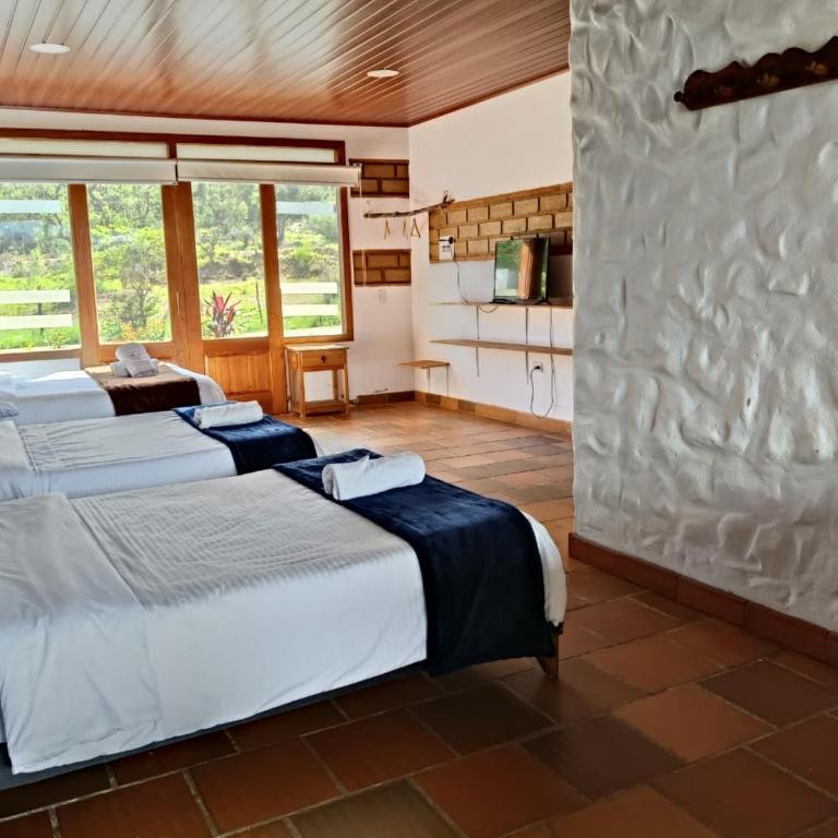 Hotel Pliosaurio Campestre - Quadruple Room with Private Bathroom - 9