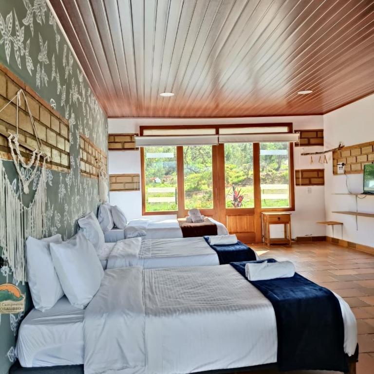Hotel Pliosaurio Campestre - Quadruple Room with Private Bathroom - 8