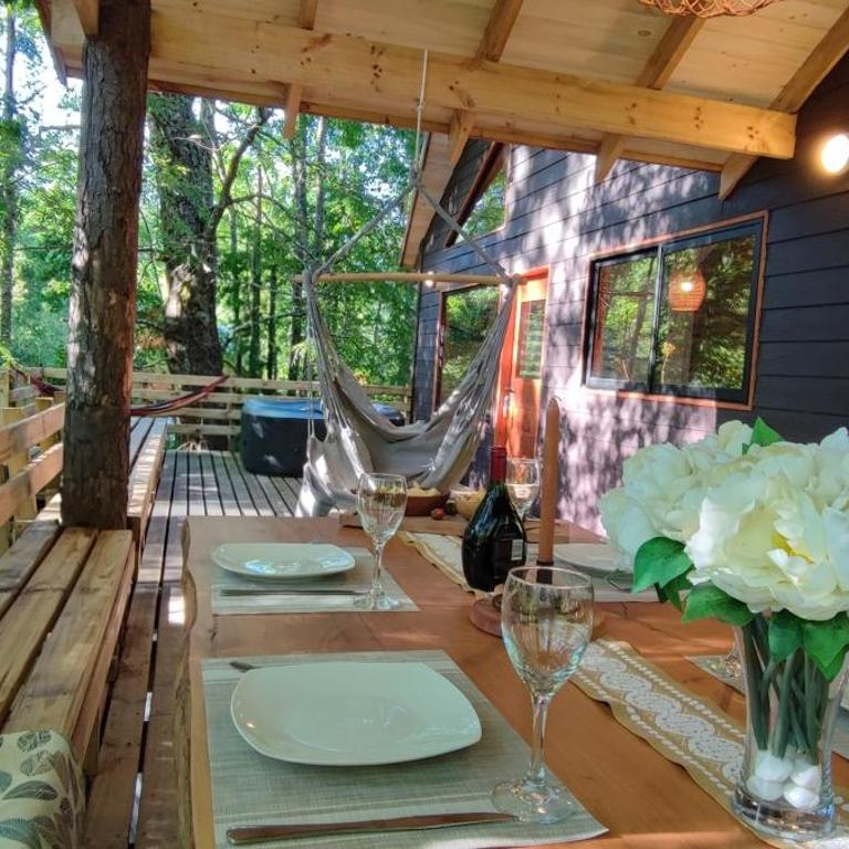 Cabaña Bosque Río - Three-Bedroom House - 25