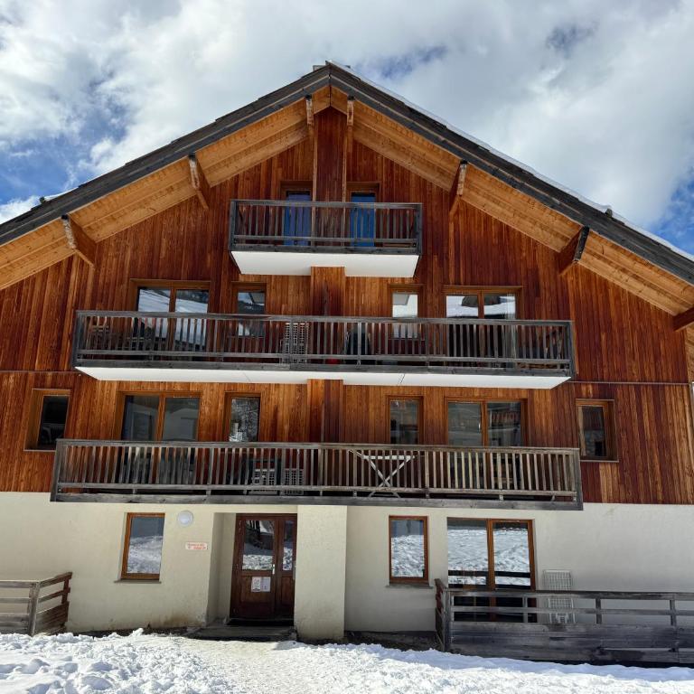 Bel appart au centre des Orres 1800 - Grand balcon Belle vue - A côté pistes - Apartment mit 3 Schlafzimmern - 2