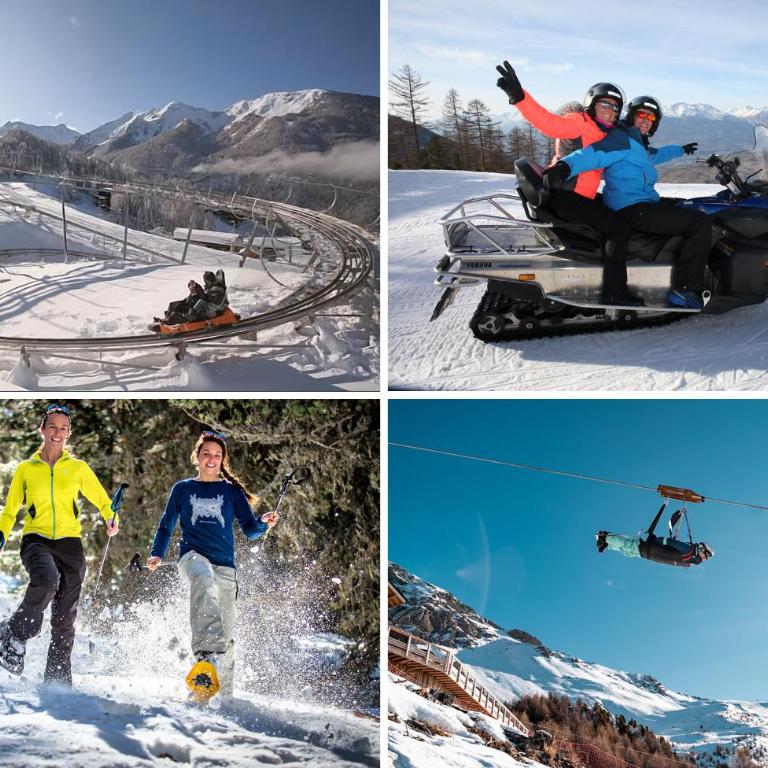 Bel appart au centre des Orres 1800 - Grand balcon Belle vue - A côté pistes - Apartment mit 3 Schlafzimmern - 3