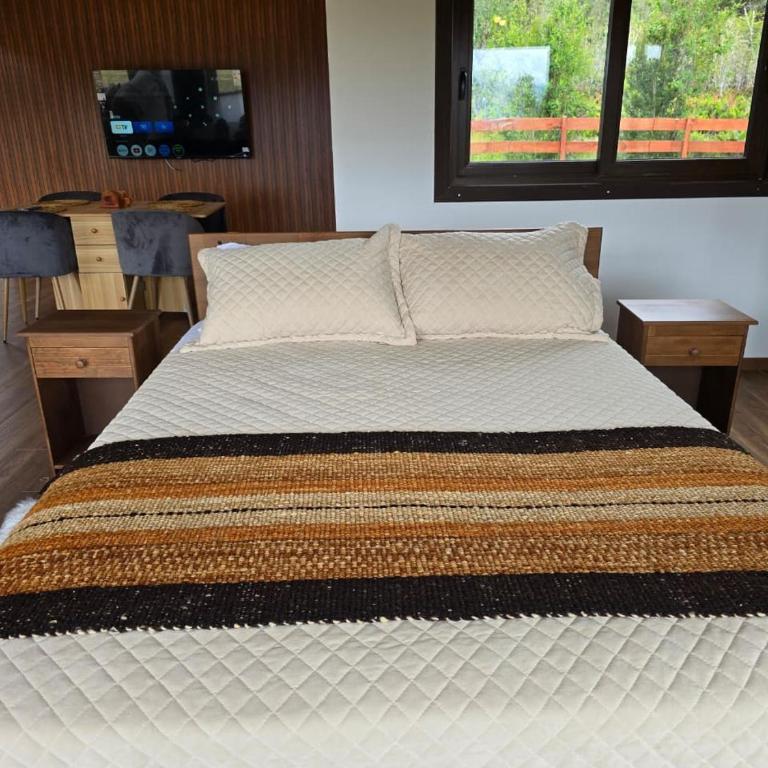 HOM I Cabaña La Ensenada vista parcial al Volcán - Vacation Home - 24