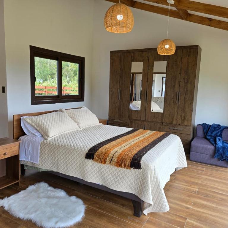 HOM I Cabaña La Ensenada vista parcial al Volcán - Vacation Home - 27