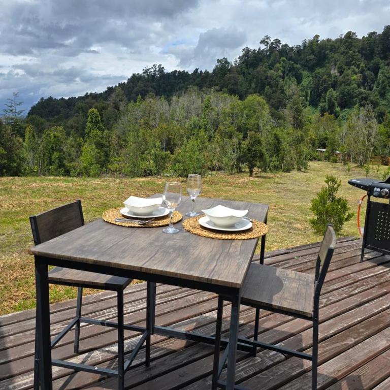 HOM I Cabaña La Ensenada vista parcial al Volcán - Vacation Home - 54