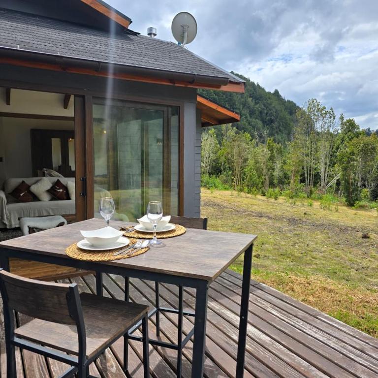 HOM I Cabaña La Ensenada vista parcial al Volcán - Vacation Home - 19