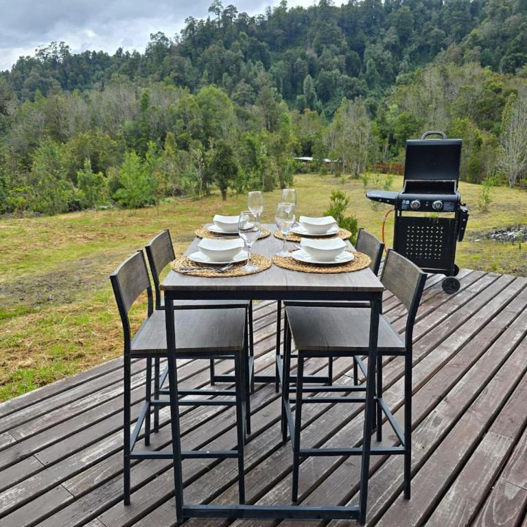 HOM I Cabaña La Ensenada vista parcial al Volcán - Vacation Home - 56