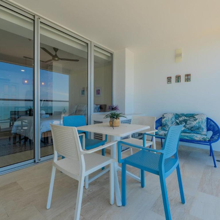 New exclusive beachfront condo - One-Bedroom Apartment with Balcony and Sea View - 25