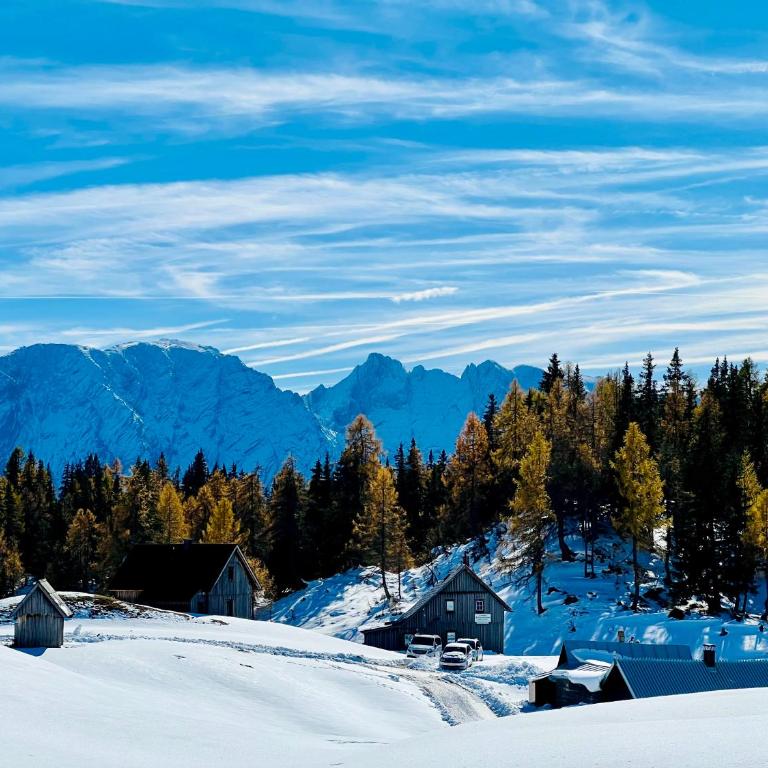 Grimming View I - Zentral in Tauplitz, Nahe Sessellift, Bergblick & Parkplatz - Deluxe Apartment mit Balkon und 2 Schlafzimmern - 20
