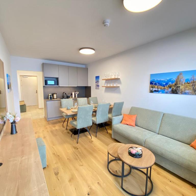 Grimming View I - Zentral in Tauplitz, Nahe Sessellift, Bergblick & Parkplatz - Deluxe Apartment mit Balkon und 2 Schlafzimmern - 11