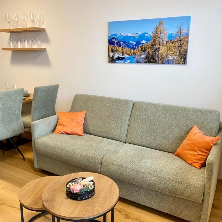 Grimming View I - Zentral in Tauplitz, Nahe Sessellift, Bergblick & Parkplatz - Deluxe Apartment mit Balkon und 2 Schlafzimmern - 5