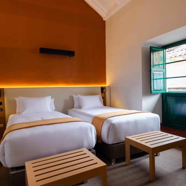 Hotel Hacienda Sonqori Centro Histórico - Deluxe Double or Twin Room with City View - 8