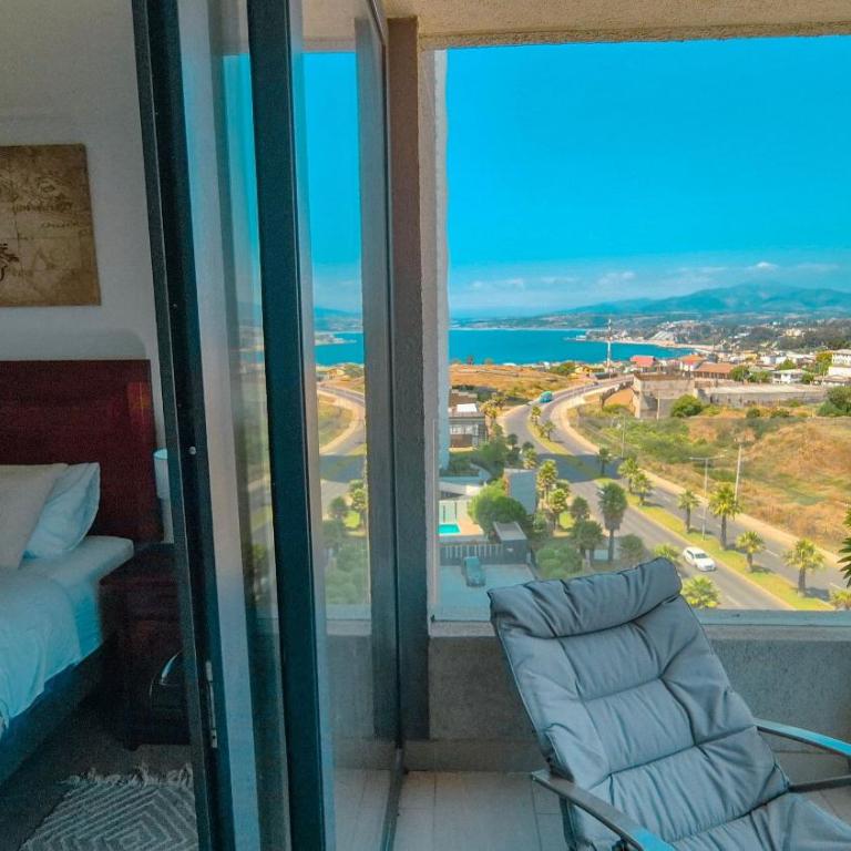 VR | Vista Mar | Piscina | Concón-Reñaca| parking - Two-Bedroom Apartment - 12