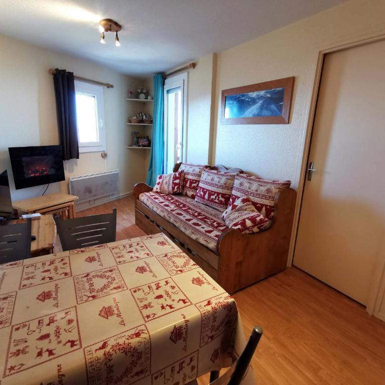 2 Pièces au Pied des Pistes, 5 Couchages - Appartement 1 Chambre - 5