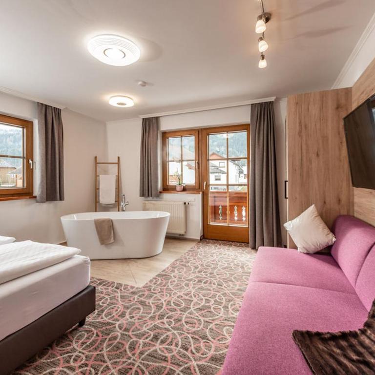 Land- und Appartementhaus Pircher - Apartment mit 1 Schlafzimmer, Balkon und Bergblick - 5