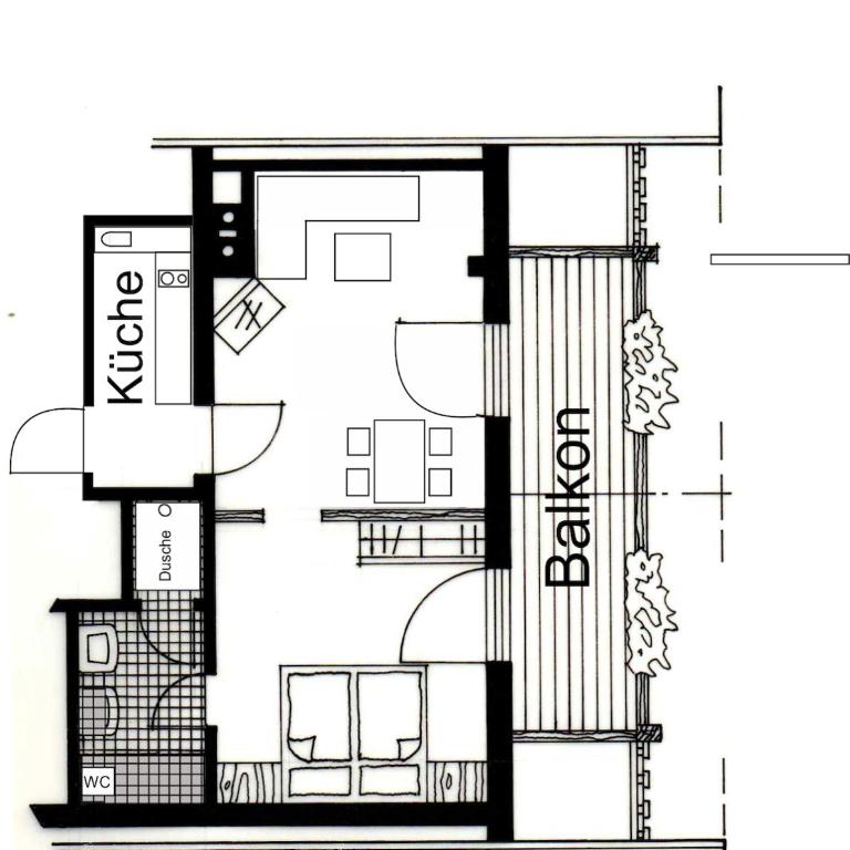 Ferienwohnung Jochberg Mountain view - Apartment mit 1 Schlafzimmer - 12