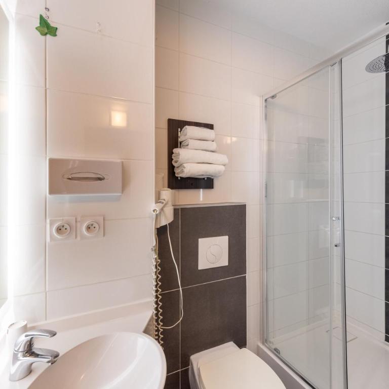Hôtel Pont Rouge , Carcassonne - Chambre Triple avec 3 Lits Simples - 12