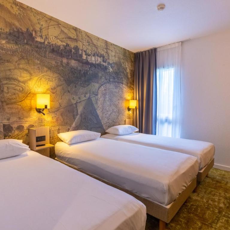 Hôtel Pont Rouge , Carcassonne - Chambre Triple avec 3 Lits Simples - 2
