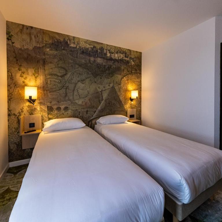 Hôtel Pont Rouge , Carcassonne - Chambre Lits Jumeaux - 6