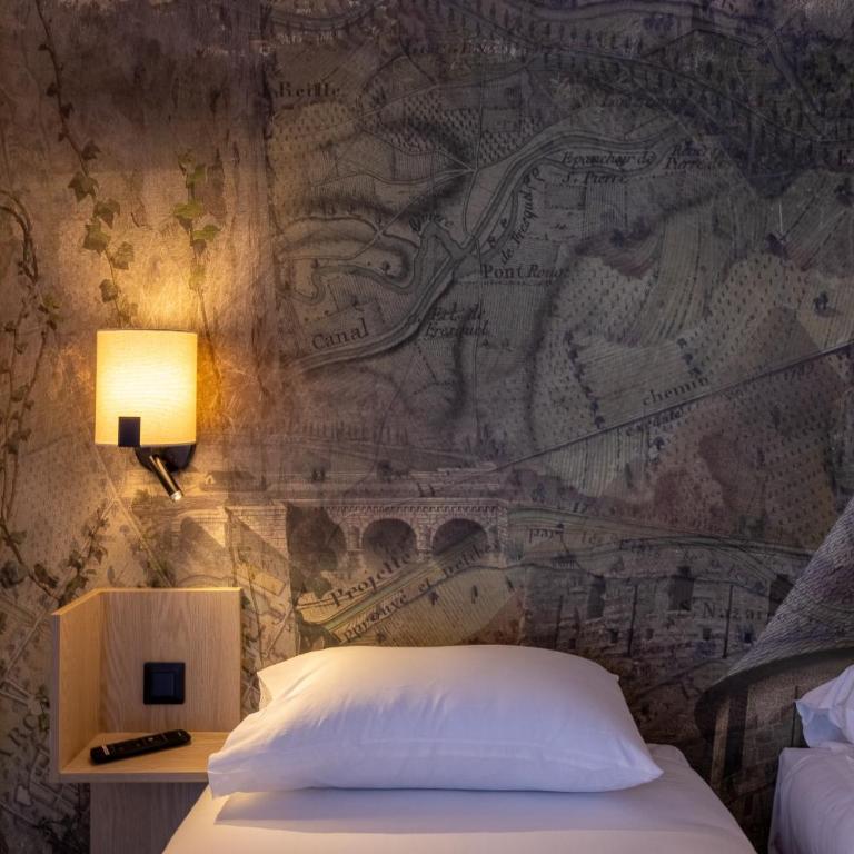 Hôtel Pont Rouge , Carcassonne - Chambre Triple avec 3 Lits Simples - 7