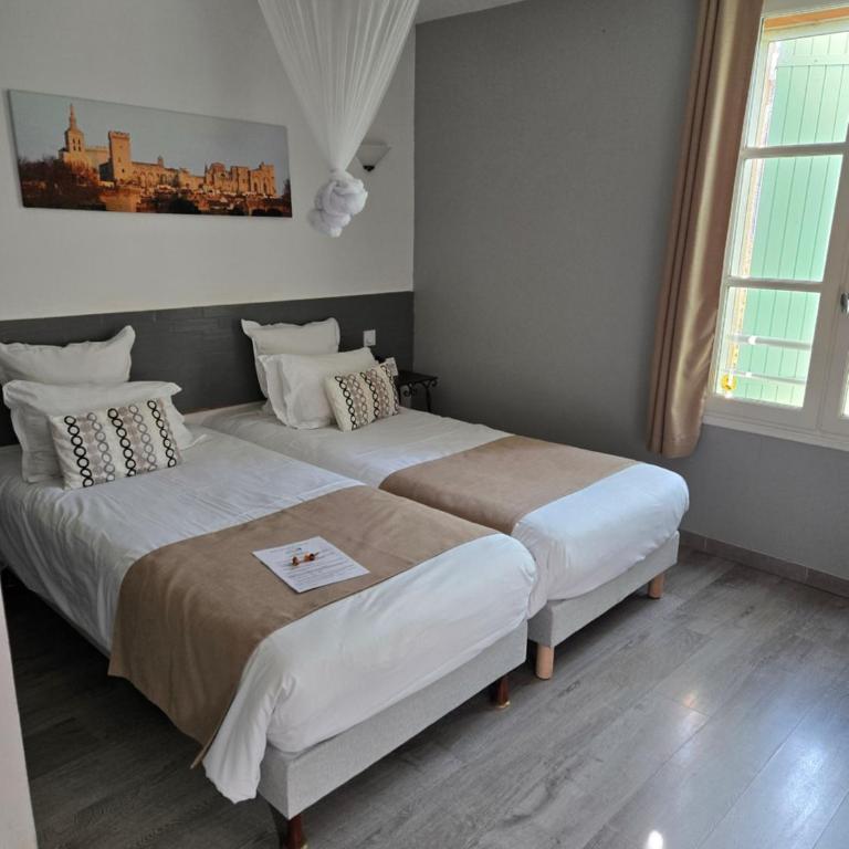 Logis Hotel la Ferme - Chambre Lits Jumeaux Supérieure - 3