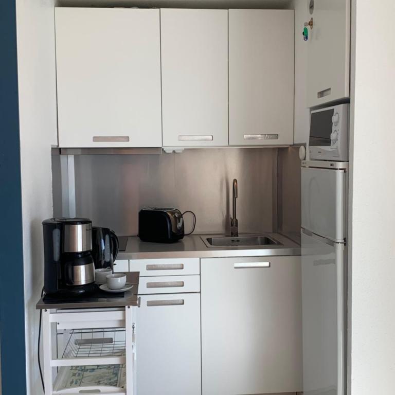 341 Appartement 2 pers Port Soleil jolie vue port - Apartamento de 1 dormitorio con vistas al jardín - 5