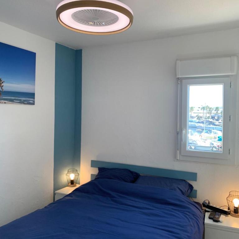 341 Appartement 2 pers Port Soleil jolie vue port - Apartamento de 1 dormitorio con vistas al jardín - 6
