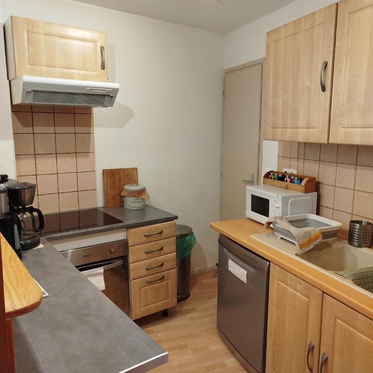 Appartement cosy de 50m2, 2 chambres avec terrasse, plein centre d'Ax-les-Thermes - Appartement 2 Chambres - 2