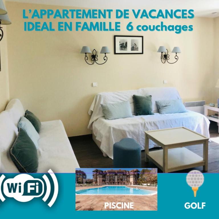 L'Eagle Deauville - Residence du Golf - Apartamento de 2 dormitorios - 2