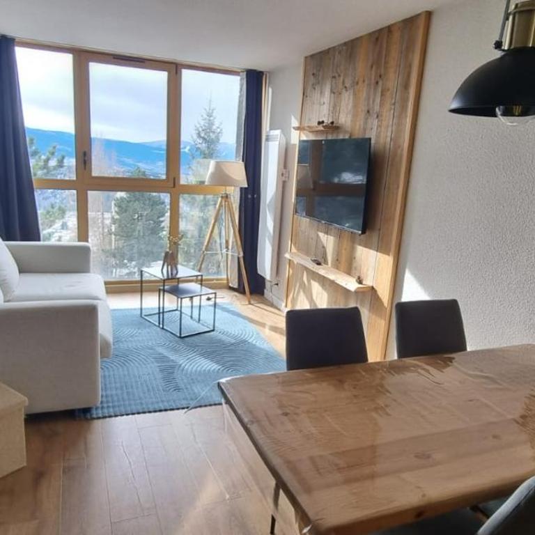Studio cabine Cosy, vue sur montagnes avec garage - Appartement 1 Chambre - 1