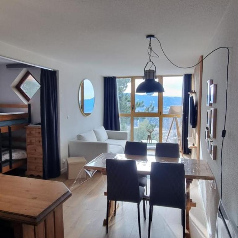 Studio cabine Cosy, vue sur montagnes avec garage - Appartement 1 Chambre - 5