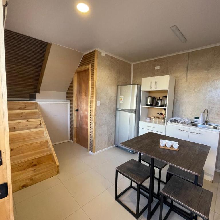 Departamento interior - One-Bedroom Apartment - 5