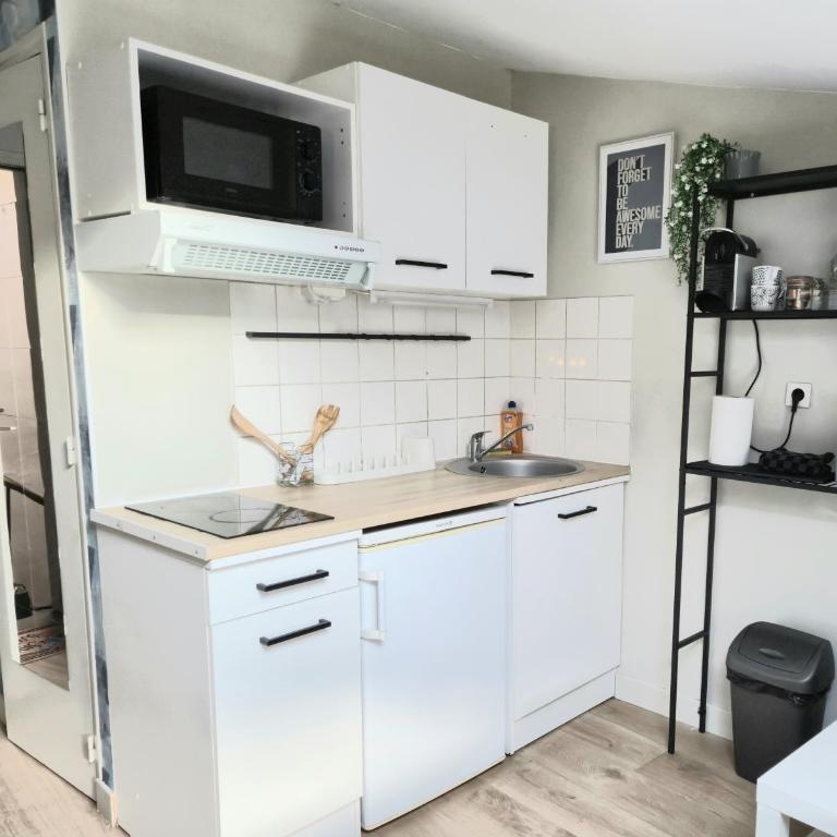 L'Aquarelle studio - Bord du Clain, Calme, Netflix - Appartement 1 Chambre - 5