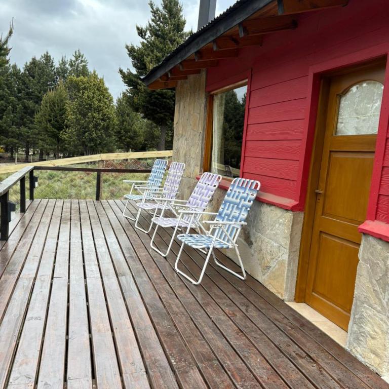 Cabañas 4 Estaciones Meliquina - Three-Bedroom Villa - 16