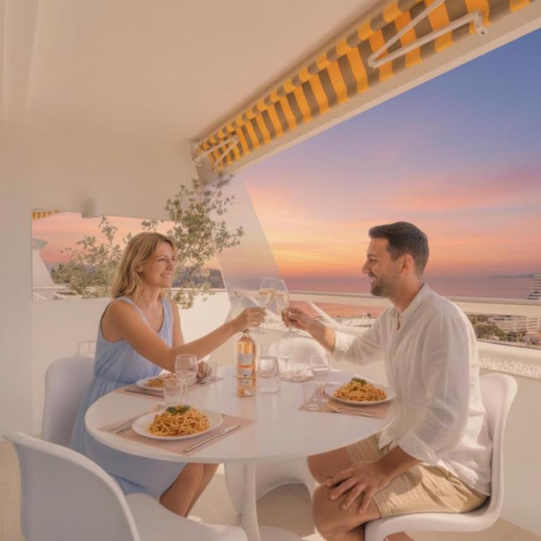T3 luxe - vue mer panoramique - Marina baie des anges - Appartement 2 Chambres - 17