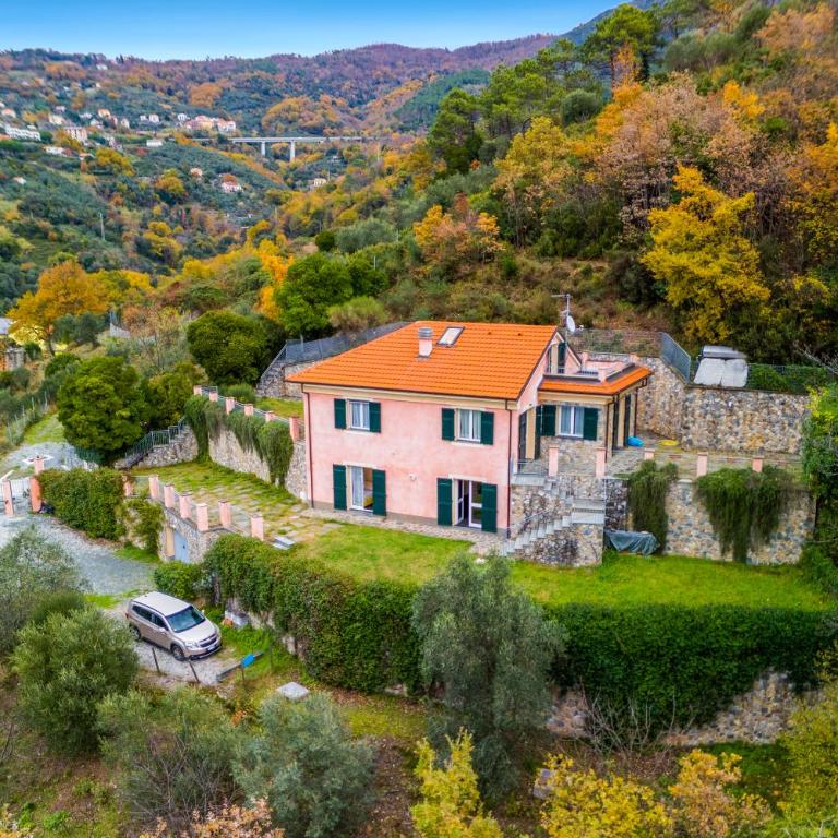 Moneglia Villa in A Quiet Place - Happy Rentals - Villa con Vista Mare - 14