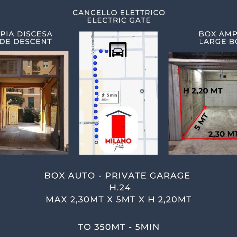 M4 - Private Garage - Linate Airport - Self CheckIn - Suite Lomellina - MilanoFlats - Appartamento con 1 Camera da Letto - 28