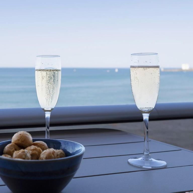 Vue mer imprenable - Balcon, lit king size, parking - Appartement 1 Chambre avec Vue sur la Mer et Balcon - 22
