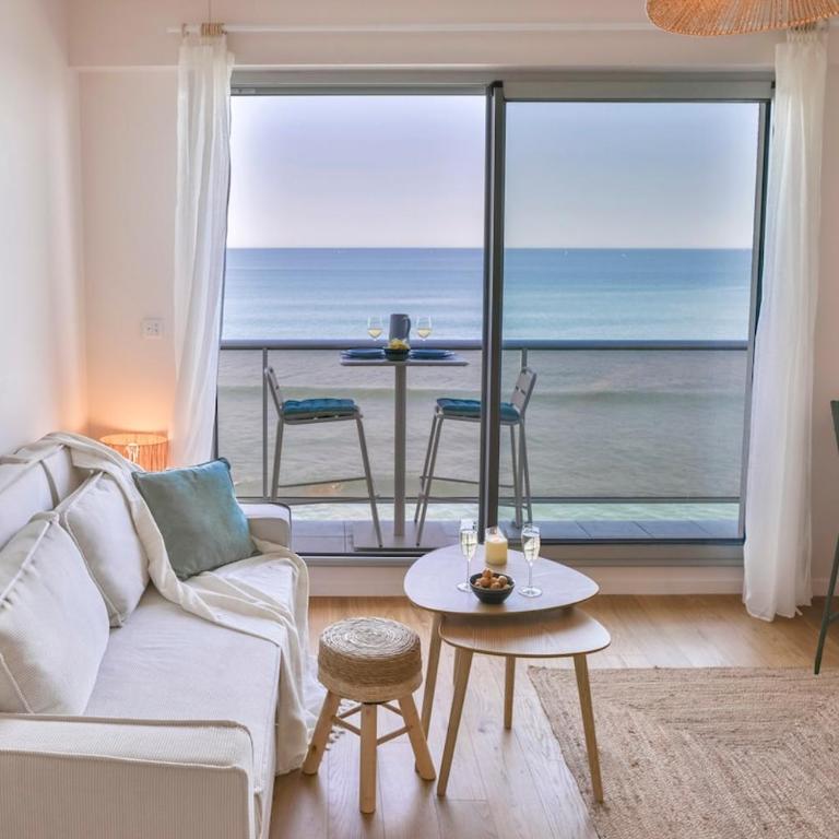 Vue mer imprenable - Balcon, lit king size, parking - Appartement 1 Chambre avec Vue sur la Mer et Balcon - 30
