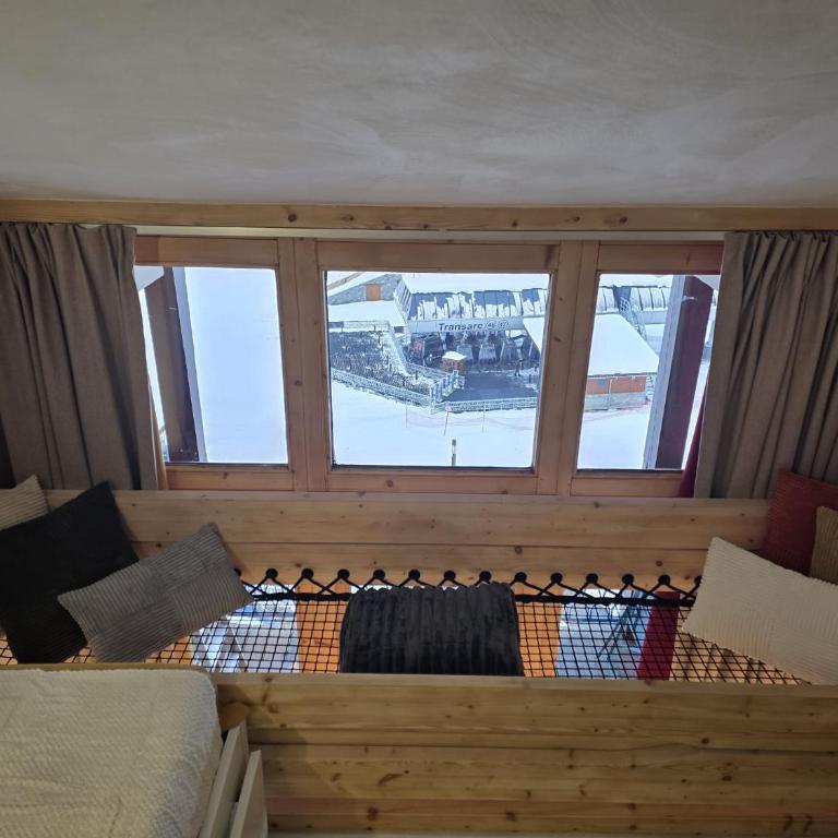 Arcs 1800: 5/6 people Ski Studio view Mont Blanc - Appartamento con 1 Camera da Letto - 11