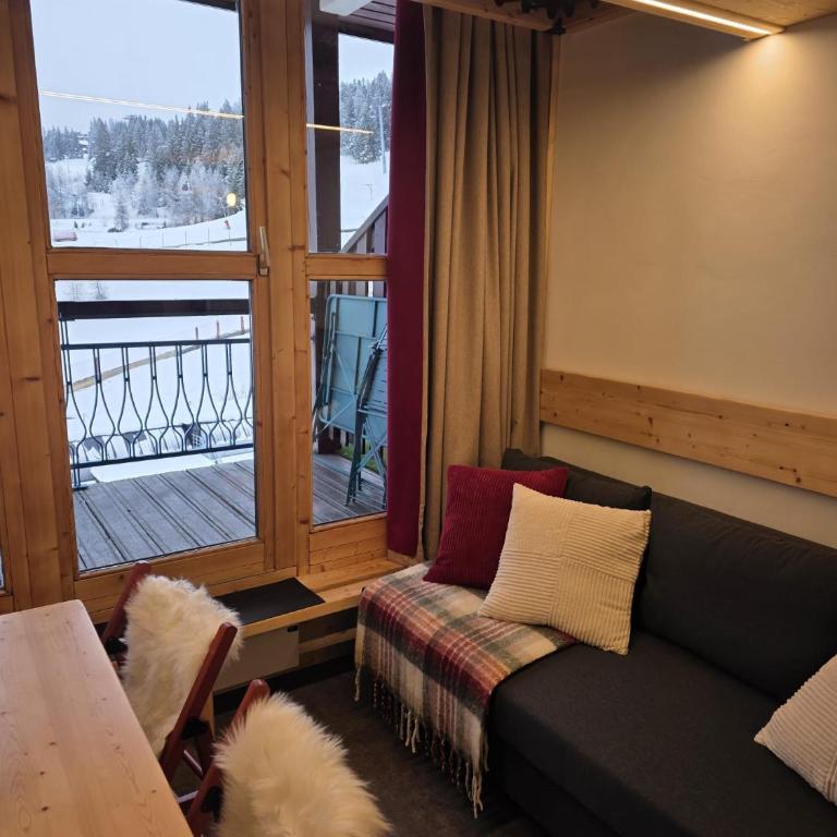 Arcs 1800: 5/6 people Ski Studio view Mont Blanc - Appartamento con 1 Camera da Letto - 15