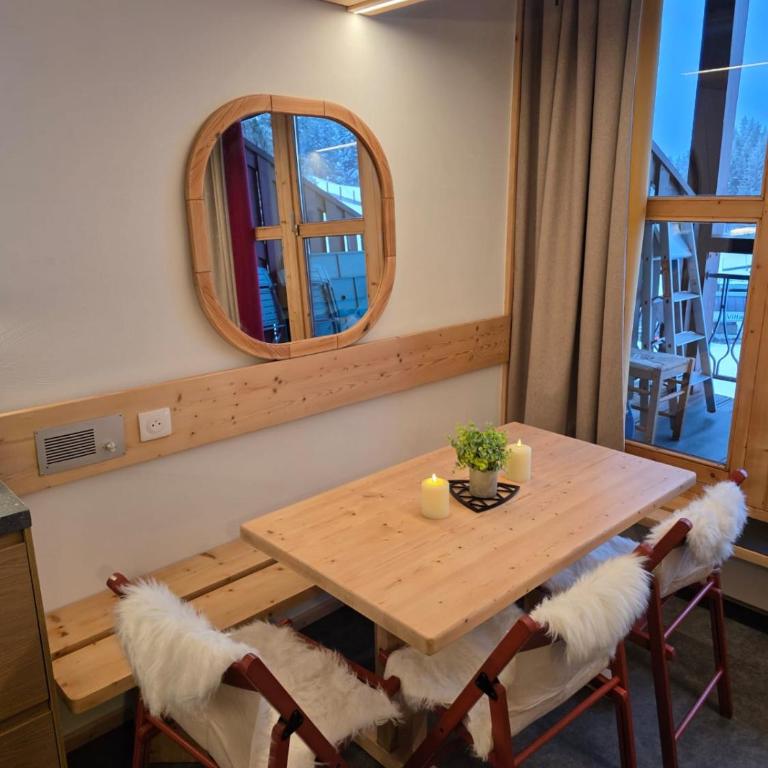 Arcs 1800: 5/6 people Ski Studio view Mont Blanc - Appartamento con 1 Camera da Letto - 26