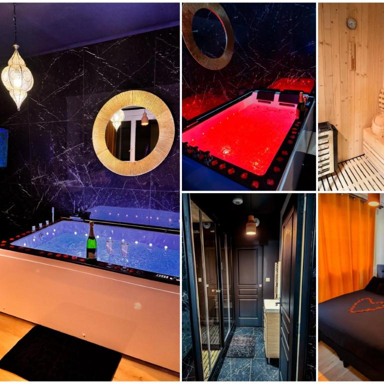 Jacuzzi privé, Sauna & Design Chic - Appartamento con 1 Camera da Letto - 2
