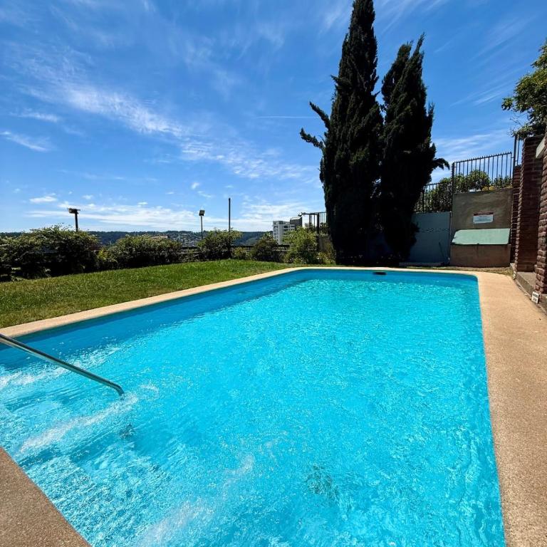 Gran departamento con piscina a pasos de Reñaca - Three-Bedroom Apartment with Water View - 1