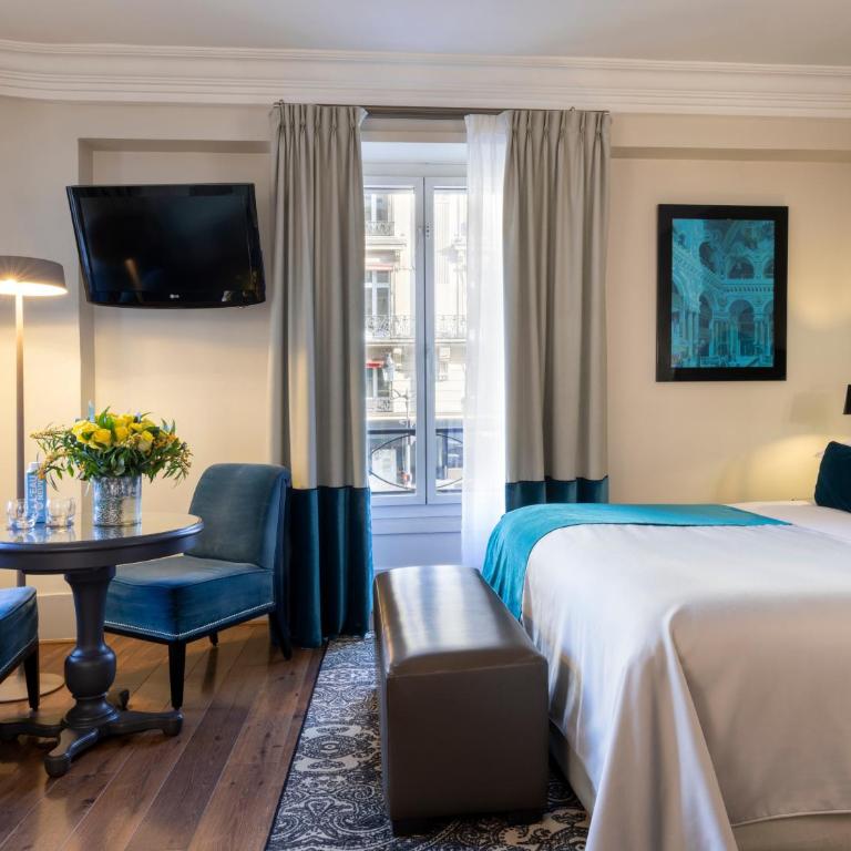 Edouard 7 Paris Opéra - Chambre Deluxe avec Balcon - Vue sur Opéra - 4